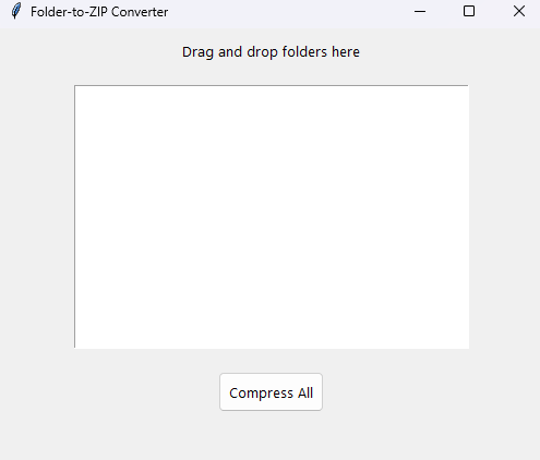 Folder-to-ZIP Converter